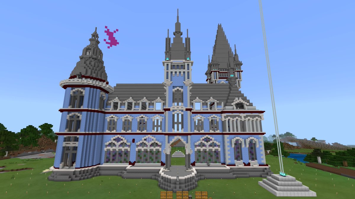 DiamondHoeJoe's tweet photo. Coming together! Lots of work left to do.... #Minecraft #PS4Minecraft https://t.co/uZogtOKdGQ