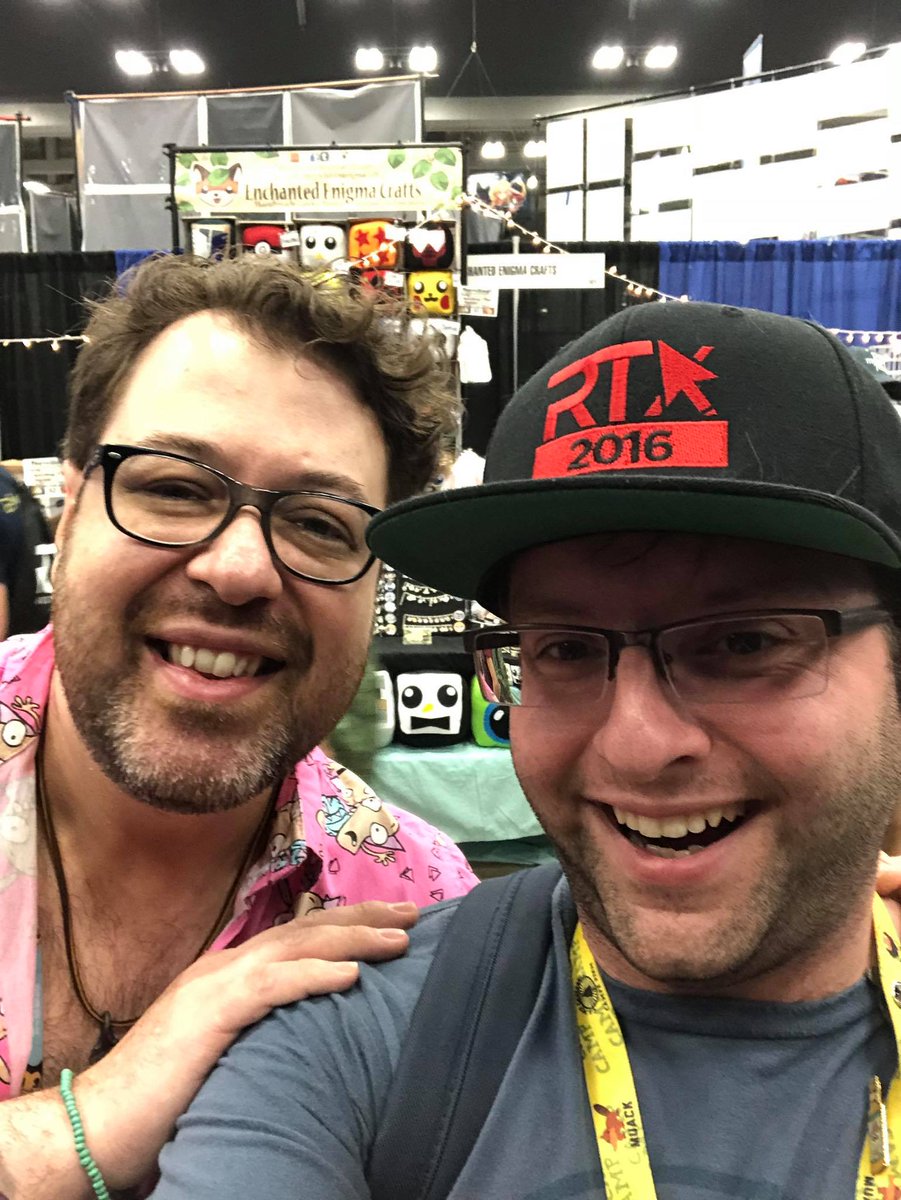 merchguysteve's tweet photo. #RTX2018 Post 2/?? feat. @_TrevorC, @IamTexasDR, @MarcusGrayDoor, and THE PRIVILEGE @ChadJamesRT! https://t.co/oF23YmNU1C