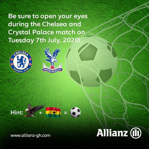 JoySportsGH's tweet photo. Today's Premier League drama is done.

Bring on tomorrow! Jordan Ayew will be in action as Crystal Palace take on Chelsea. 🔵🦅

And there's gonna be additional Ghana flavour in the game. Look out for it!

#AllianzLifeOnPL 🇬🇭 https://t.co/cvlBpoMDW7