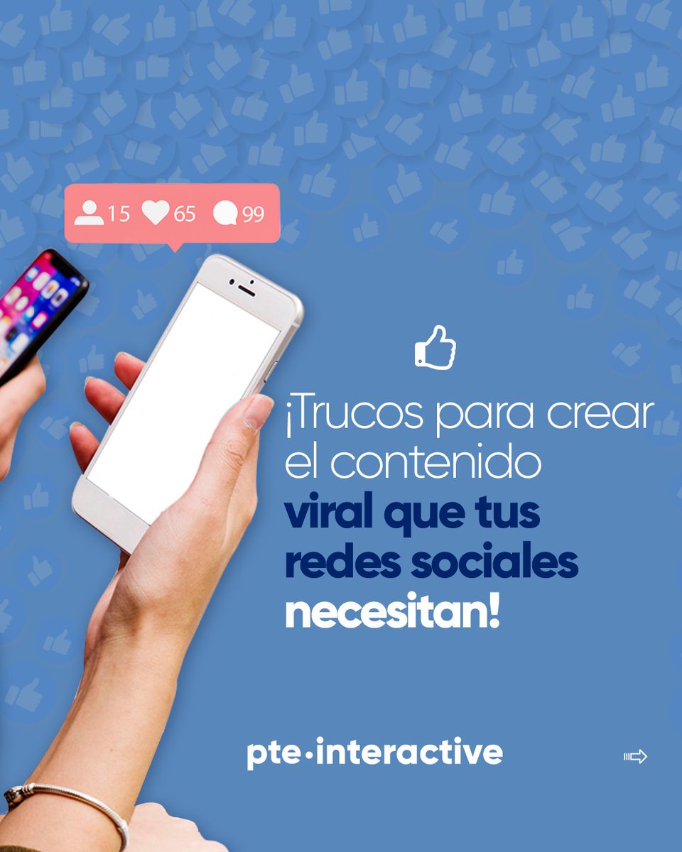 pteinteractive's tweet image. ¡Sigue estos consejos y crea contenido viral en tus redes sociales!⁣⁣
⁣⁣
Generar contenido y publicarlo no es suficiente para conseguir que un post se viralice. Se debe trabajar en una estrategia y estar siempre actualizado. Por ello, se debe dedicar tiempo y esfuerzo.
⁣⁣