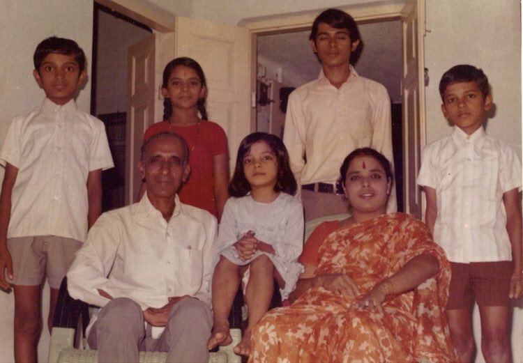 1977. My mother (blue dress) with 3 of her brothers, her sister & her parents.They weren’t rich. But in a world where some are so poor that all they have is money, and where loneliness is perhaps the greatest poverty of all - they had each other.