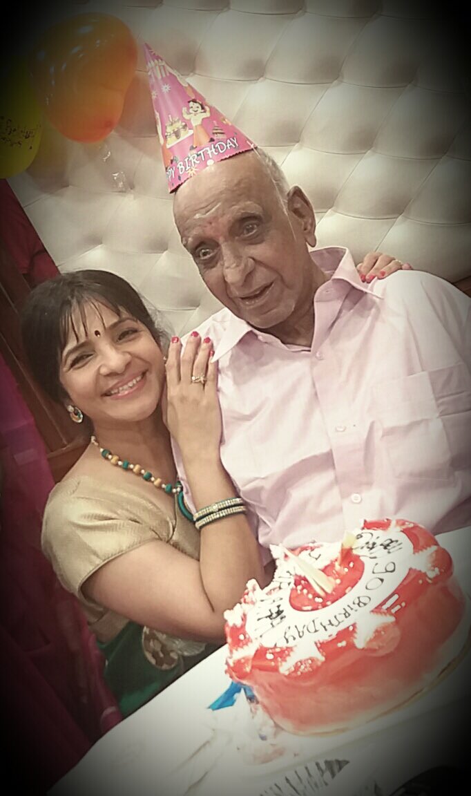 This photo with my mother from 2018. His 90th birthday celebrations  , with inexplicably Dora-the-Explorer themed hats. You can be a passenger through life, or you can live it deliberately. He - to quote the Dead Poets’ Society/Thoreau - sucked the marrow out of it.