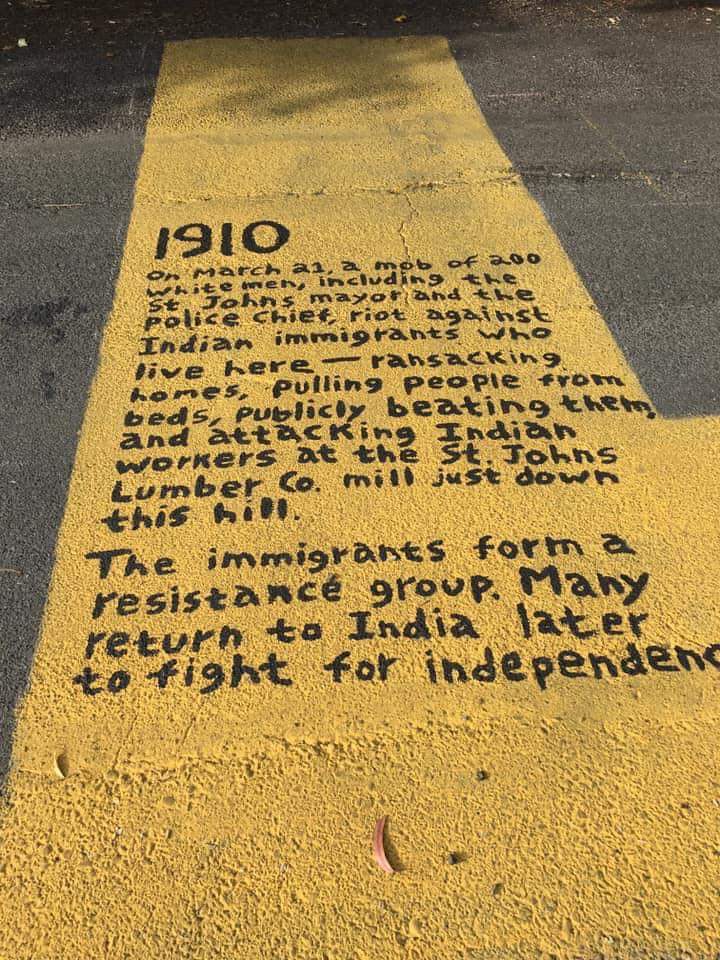 Portlanders, especially white Portlanders- this is REQUIRED READING for those protesting in Portland. If you want to see it in person, go to N Edison and N John St in the St John's Dist. A thread.
