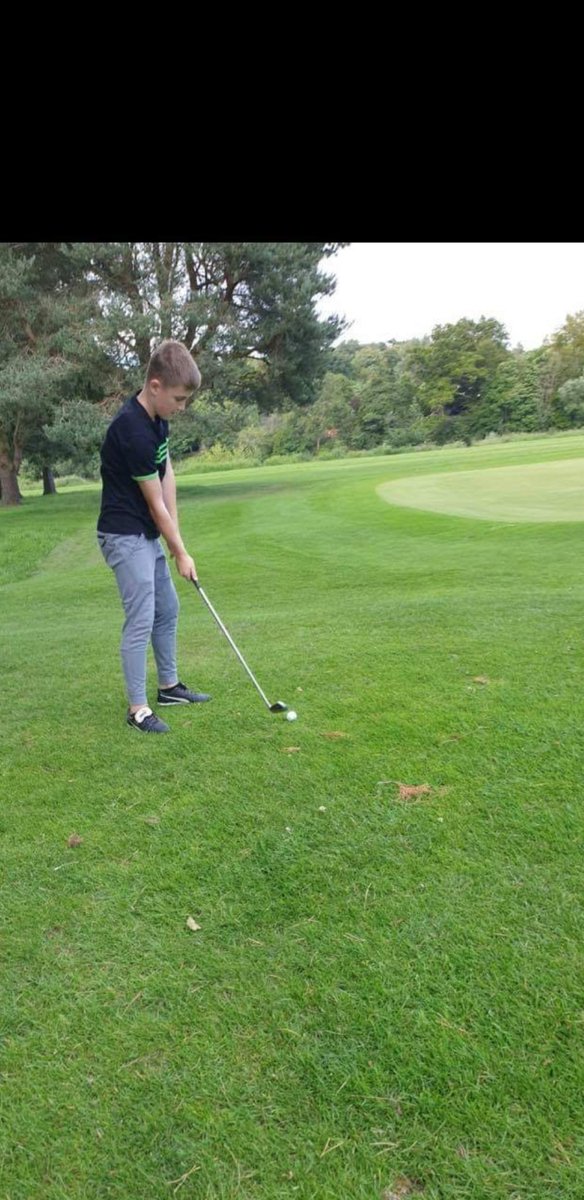 lummy1981's tweet photo. @dufcacademy home challenge play another sport. Been out every day. Need the training to start back to get him of the course #anythingwithaball https://t.co/JEL7p0fBMC