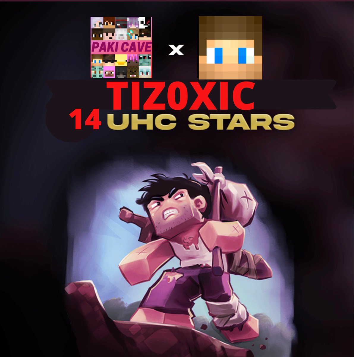 turtwlman's tweet photo. Congratulations @Terminatqr on achieving 14 star in Hypixel UHC. Glad to see another legit high star doing well. #PCAVE https://t.co/u23IOnb2aQ