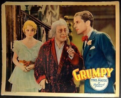 cinematográfica con “Grumpy” (1930), un melodrama protagonizado por Cyril Maude y basado en una obra de teatro.Bajo contrato con la Paramount, Cukor codirigió tres películas antes de recibir su primer crédito de director en solitario, por “Tarnished Lady” (1931).