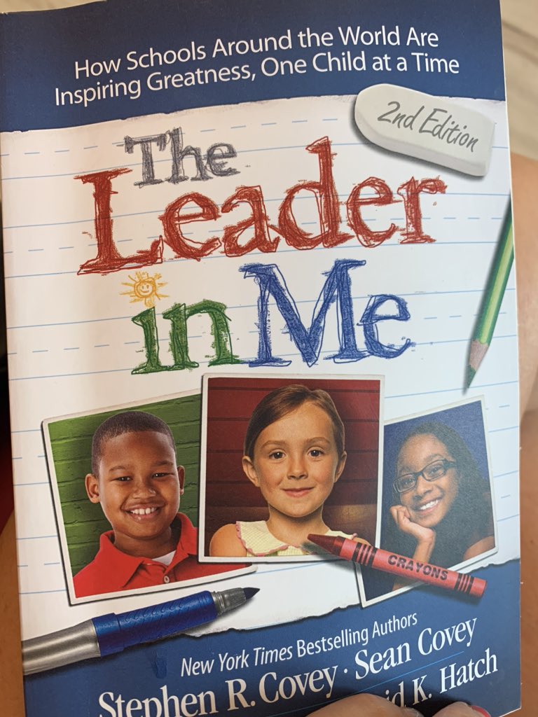 AshleyLongMEd's tweet photo. I received this as a birthday gift and can’t put it down! #TheLeaderInMe #GrowingLeadership #LeadbyExample @TheLeaderinMe https://t.co/mdTUuU0wCO