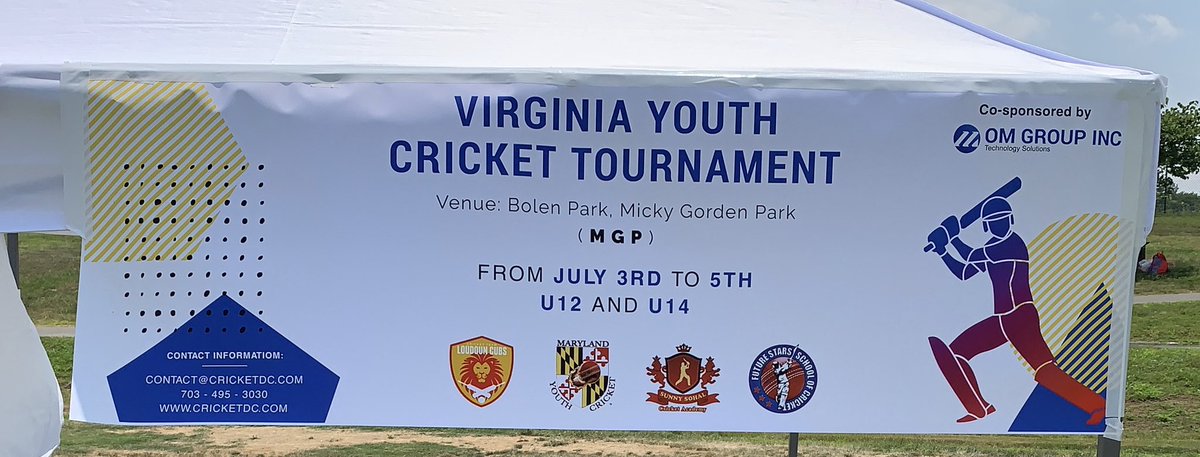ChitaUSA's tweet photo. Great turnout, @cricketindc Ten teams participated from MD and VA, first tournament in USA this year #SocialDistancing #highqualitygames #bermudagrass #perfectplatform #encouragegroundshots #fastoutfield #athleticism #perfectfoundation for youth @usacricket https://t.co/tqmmnYuzEc