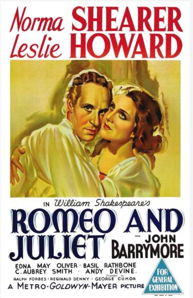 A partir de 1936 llegó una etapa más romántica en la carrera de Cukor.Ese mismo año llevó a la gran pantalla el “Romeo and Juliet” de Shakespeare, con Leslie Howard y Norma Shearer en los papeles principales.“Camille” (1937), con Greta Garbo nominada al Óscar a la Mejor