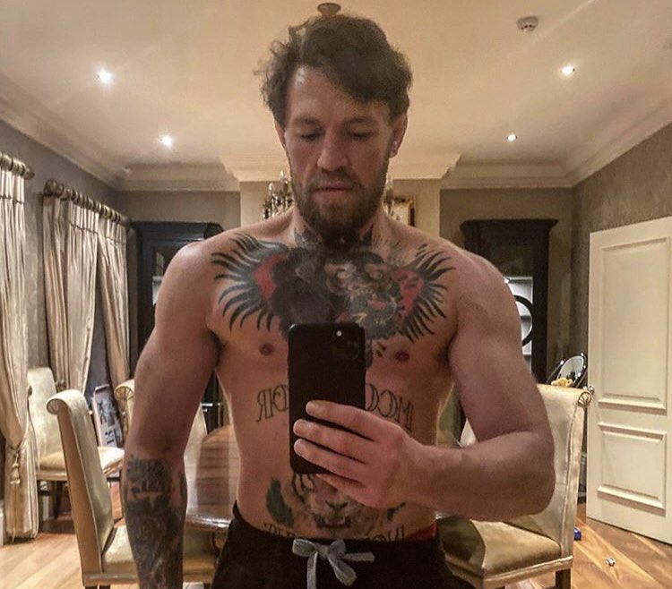 TheSportsman's tweet photo. “The only weight I give a f*** about is the weight of the cheques and my cheques are super-heavyweight.”

@TheNotoriousMMA 🔥 https://t.co/ljRBd2Ua0y