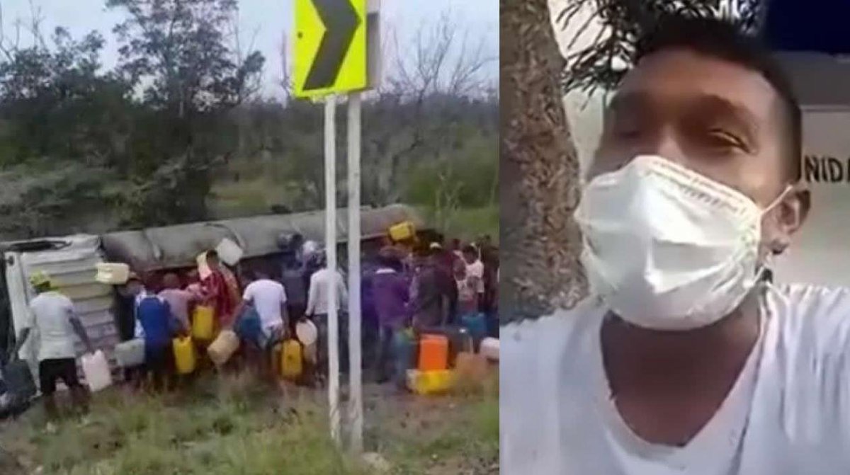 zonacero's tweet photo. “Le dije al Policía que me retiraba porque estaban sacando la batería y eso podía explotar”  
https://t.co/sZwnYw6CUD. https://t.co/MSit1oL2QE