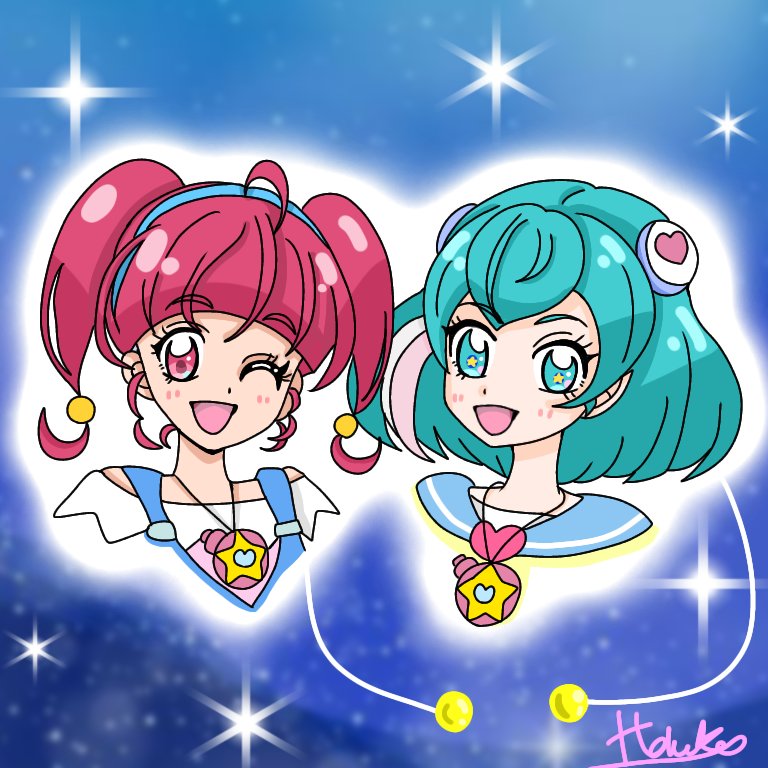 過去絵イラストー ララちゃん誕生日おめでとう 3枚目は初めて描いたララ はるかのイラスト