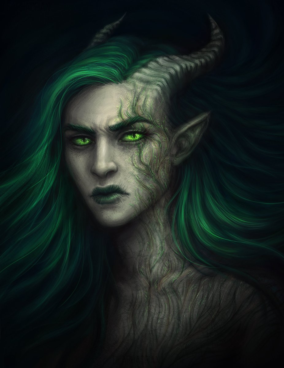 dearHadrian's tweet photo. 2017 / 2020
I especially like this one because the newer version sets the mood and defines the character so much better. Also she looks more dragon-y now!
#criticalroleredraw https://t.co/BkJg9wWrrJ