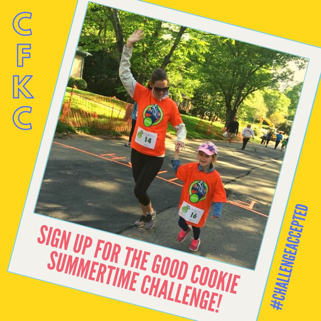 Cookies4Kids's tweet photo. The sun is shining and the #GoodCookie Summertime Challenge is calling your name! We're honoring the 43 children that are diagnosed with pediatric cancer every day by logging our miles all summer long. 🏆

https://t.co/RRFm55O8B9 https://t.co/MtIp3T1Bg3