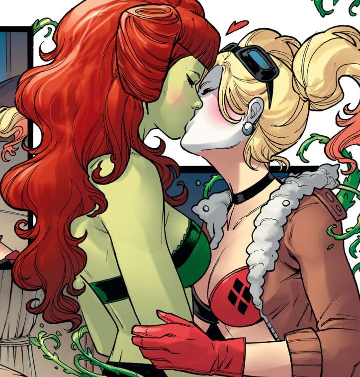 Harley Quinn and Poison Ivy.