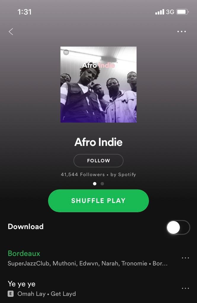 turksonjoel's tweet photo. Thanks to @Spotify for this love ..this’s a massive support @SuperJazzClub ,#Bordeaux to the world 🌎.. https://t.co/Bx5BwqzydW