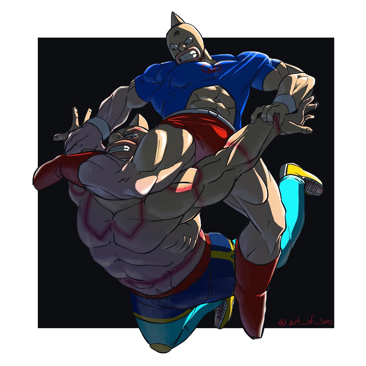 Art_of_Soos's tweet photo. I found an old drawing and wanted to redraw it. Fun fact if you type “kinnikuman muscle spark” in google images this is one of the first images that pops up.
#drawthisagain #procreate #timelapse #procreatetimelapse #kinnikuman #kinnikumansuguru #kinnikumanphoenix #musclespark https://t.co/qcMevoaFxJ