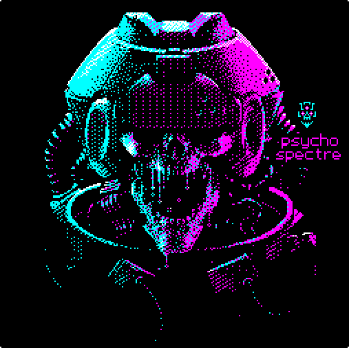 OzegoDub's tweet photo. Psycho Spectre 2bit CGA Color Mode #pixelart https://t.co/1ONxYoVj0e