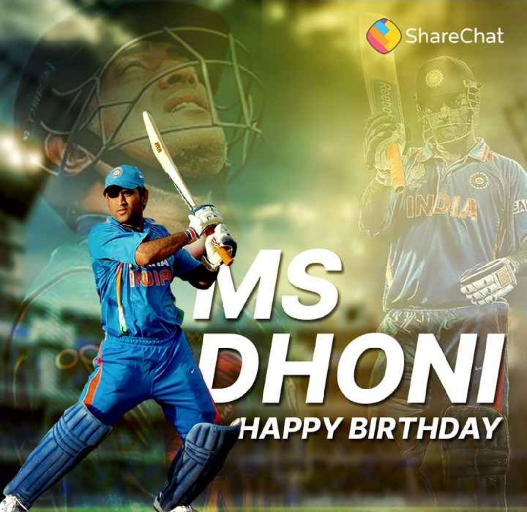 HVemunuru's tweet photo. Happy Birthday to Ms Dhoni https://t.co/Yn3ERN2HUO