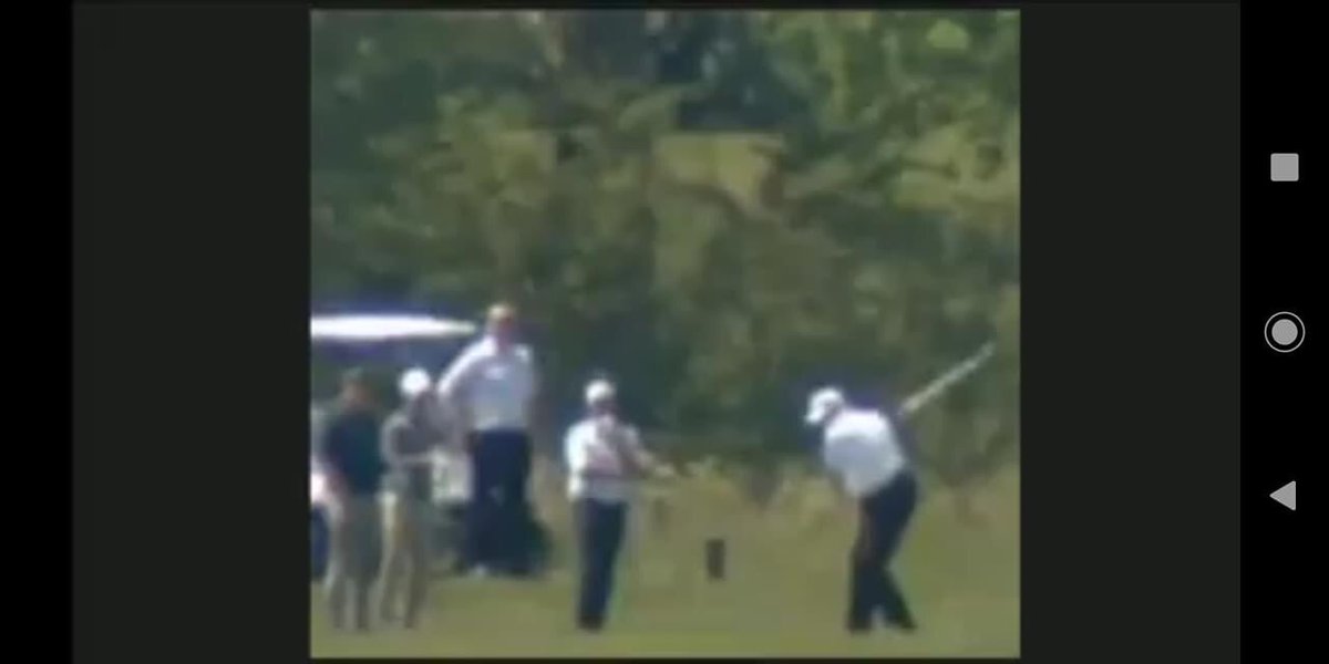 AgentGiant's tweet photo. I don't really play golf but I sure like hanging out with @POTUS https://t.co/fz1dXn2ZY1