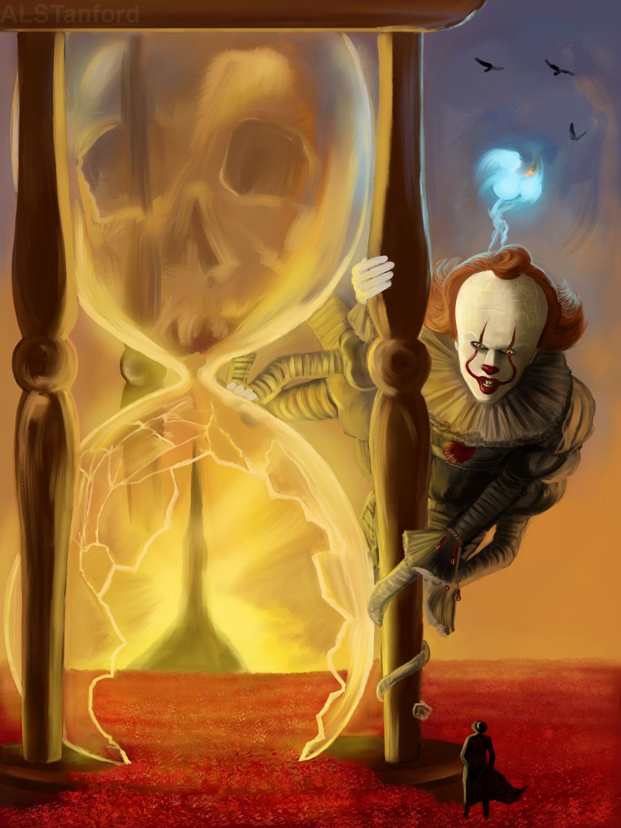 The Gunslinger And The Spider #pennywise #rolanddeshain #thedarktower #stephenking #art #fantasyart