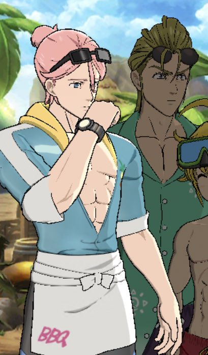 ⠀
⠀// I FORGOT HOW GOOD GIL'S SUMMER COSTUME IS
⠀⠀