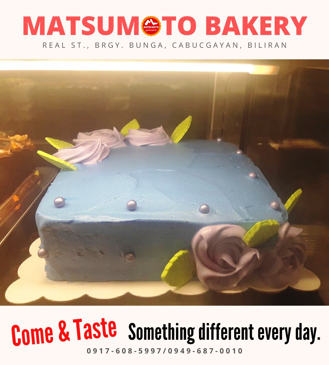 matsumotobakery's tweet photo. Whether there is an occasion or just your craving, make your day extra special with #MATSUMOTOโs best creation! Bring delightful goodies to your home and share them with love. #gustomoto ๐๐ฐ๐ง๐ฅง
๐Visiting our branches directly for reservation and availability
๐Call or pm us๐ https://t.co/TRL4agCZ0C
