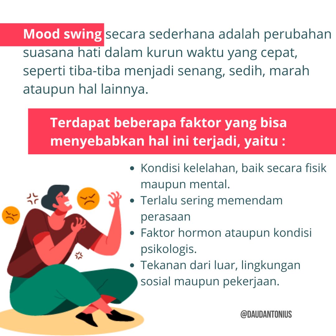 daudantonius's tweet photo. Suasana hatimu bisa saja mempengaruhi suasana sekitarmu, mulailah melatih diri untuk mengendalikannya, sebelum di kendalikan olehnya. https://t.co/7b0v7VDo5N