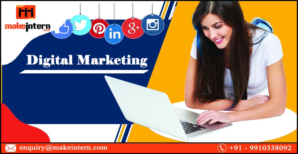 MakeIntern's tweet photo. Learn marketable skills with courses from Makeintern. We Teach about Advanced digital marketing course and you can start your career with us and most demanding fields.

Visit at: https://t.co/mIvcvP4jBG
Call on: 9910338092

#DigitalMarketing #Marketing #certifiedcourse https://t.co/vAoklDZ9BL
