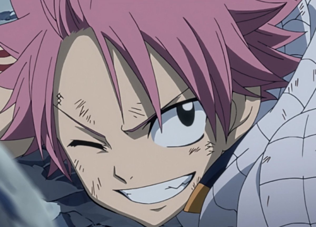 Day 189 of 366 of NaluNatsu running after Lucy to catch and protect her!