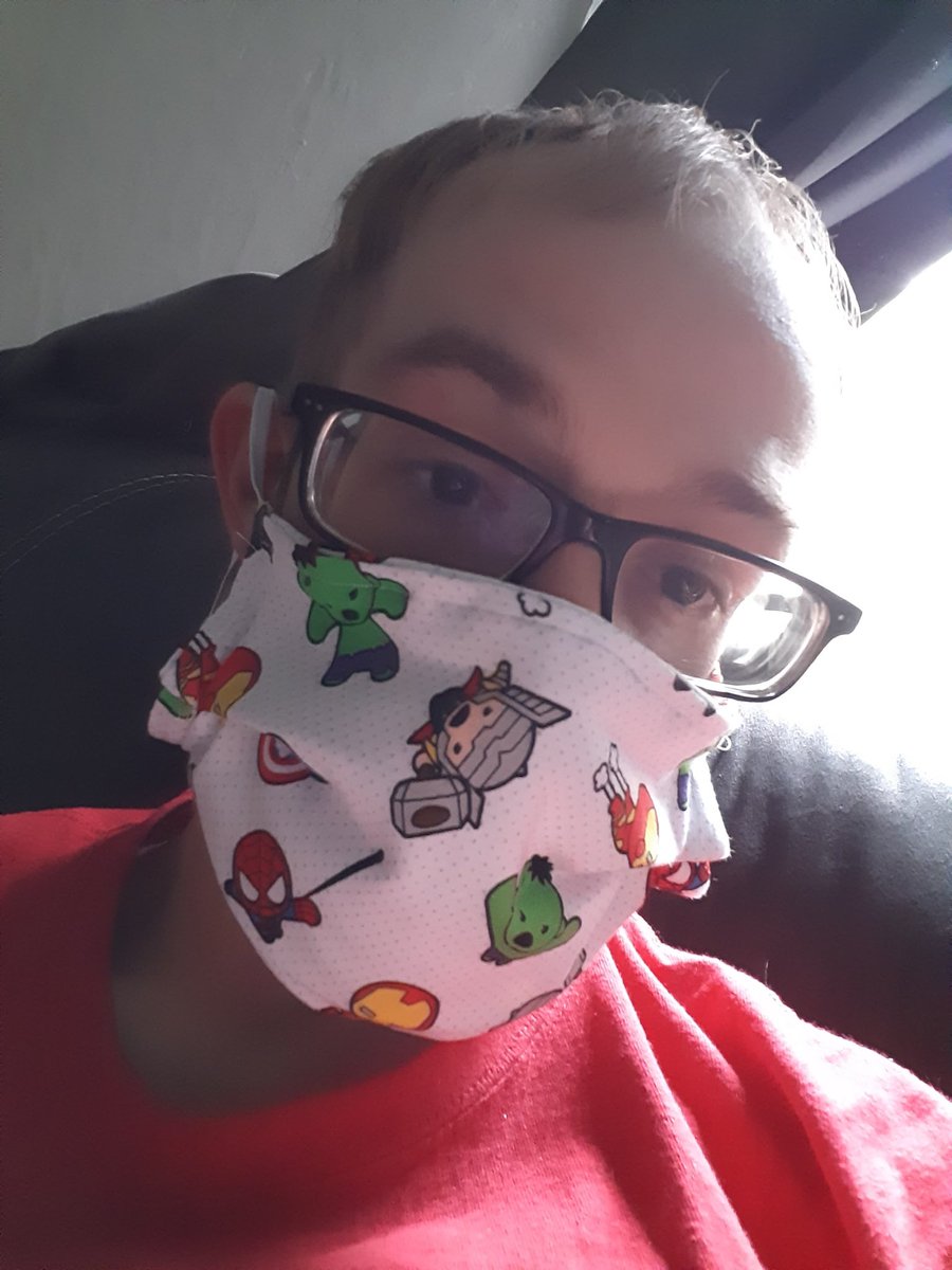 dukedynamite's tweet photo. I mailed homemade masks to my dudes @RedLegsRobby and @TylerAlonso. https://t.co/Re05dxHeHF