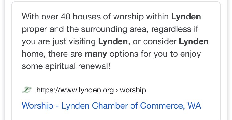 They love religion as much as they love manicured lawns and guns: there’s a church on every corner -- one church for every 375 people or so.