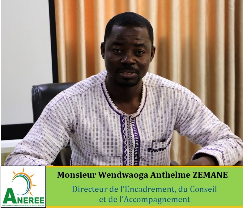 Compétences à l’ANEREE : Biographie Express de Monsieur Wendwaoga Anthelme ZEMANE, Directeur de l’Encadrement, du Conseil et de l’Accompagnement (DECA). 👇👇👇aneree.bf/blog/2020/07/0…