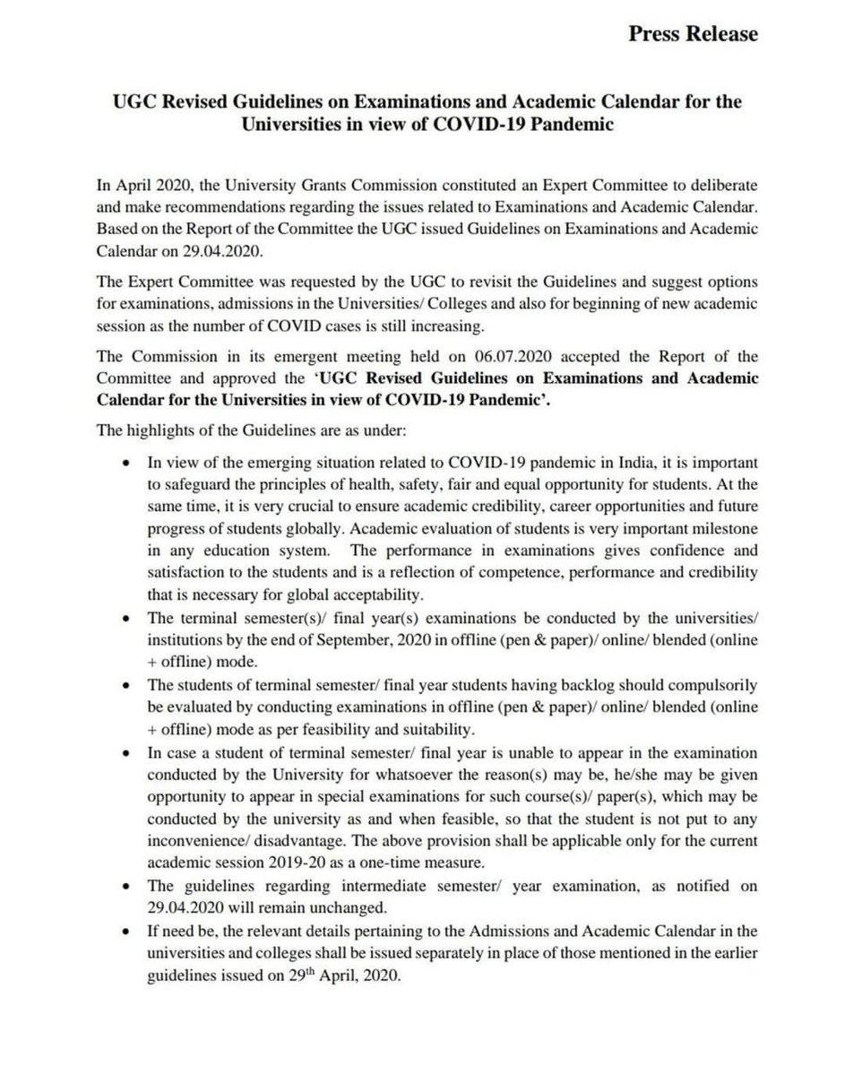 chaprana0077's tweet photo. Stop playing with health of several students and their family members. This is such an unfortunate and wrong decision .Kindly promote all students .
#NoExamsInCovid
#PromoteStudentsInCovid
#UGCGuidelines
@ChapranaArjun @ChShubhamRathi1 @ManishLohiaNSUI @Neerajkundan https://t.co/vWE7uzuDUJ