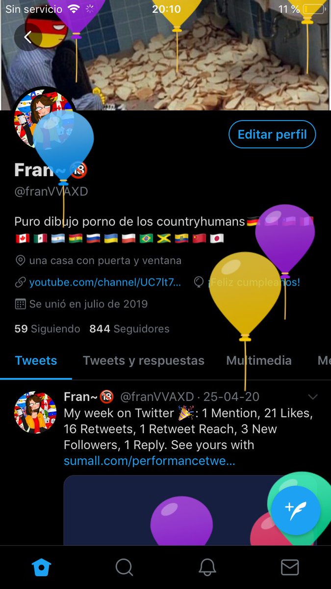 franVVAXD's tweet photo. Feliz cumpleaños a mi https://t.co/HSBMCv50Dd