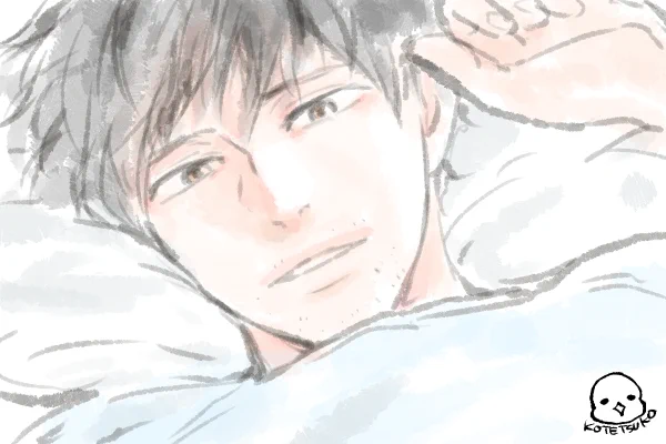 違う絵を投下の予定でしたが今日七夕🎋なので髭上田にしました(全然関係ない😅)
輝目線の上田🥰嬉しそう… 