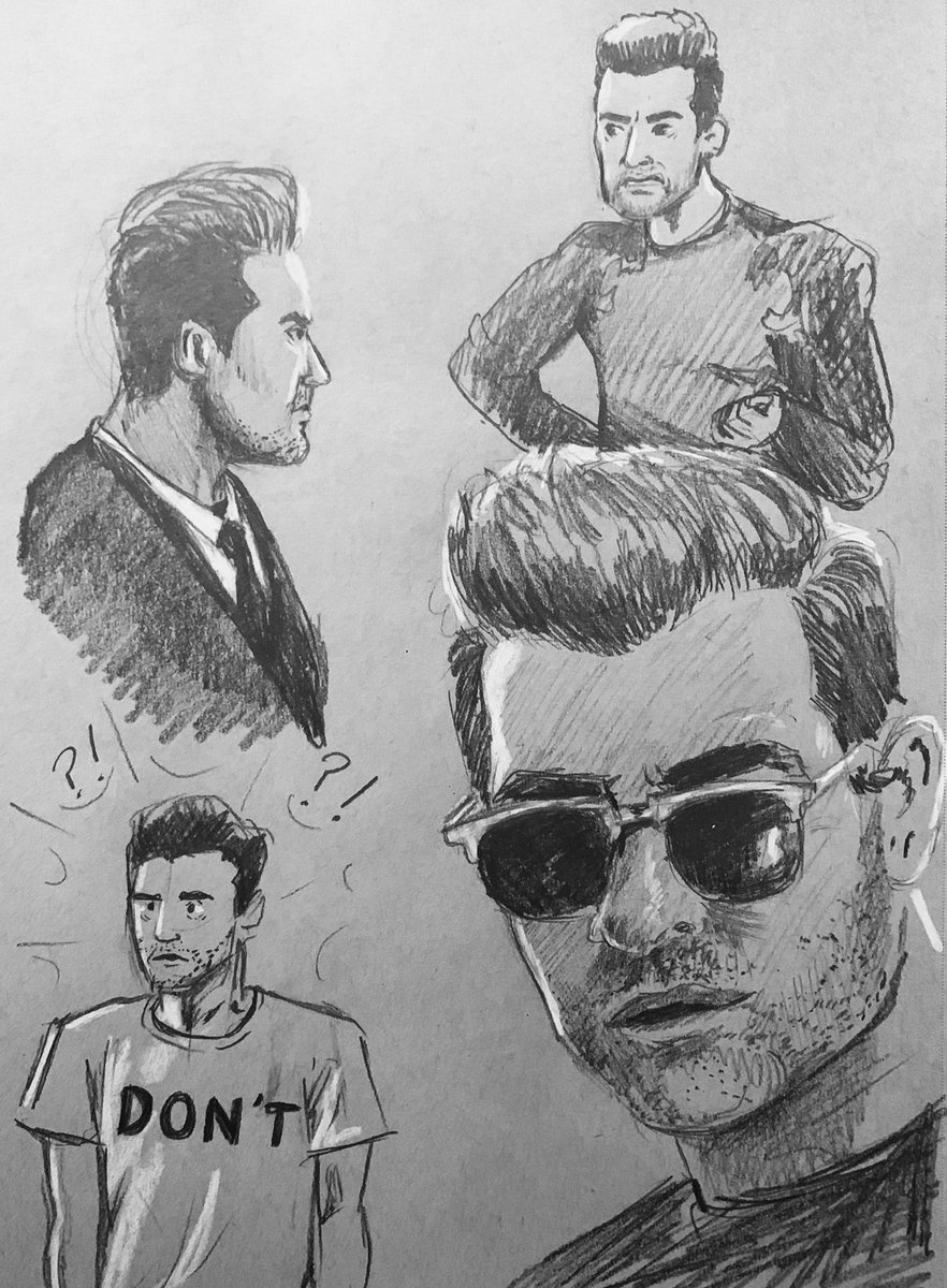 Airstripyaks's tweet image. More David studies! 
#SchittsCreek #davidrose #lgbt #illustration