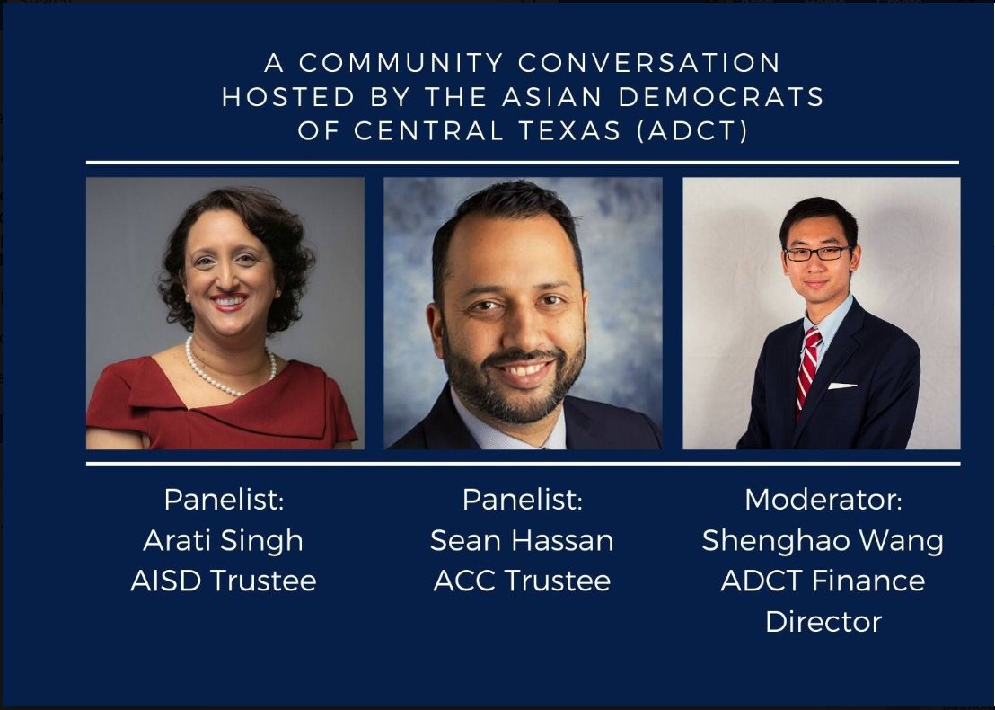 aratisingh's tweet photo. How Do Elections Affect Educational Opportunities for Your Children? Join us Tuesday, July 7 at 7 PM to find out! All are welcome. https://t.co/M4NQWHh1Zc
@TCDP https://t.co/GErI9TqlhD