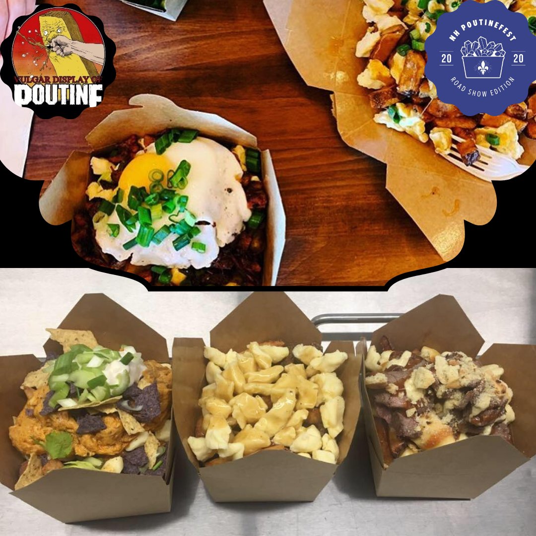FACNH_official's tweet photo. The original PoutineFest champions are back! From their Regular Poutine to their Grammy Shepard’s mac and cheese Poutine, they have something for everyone, including a Vegan Poutine! Remember to grab a pint while you’re at it! #nhpoutinefest  #livefreeandeatpoutine #Foodie https://t.co/awIZhK1WIe