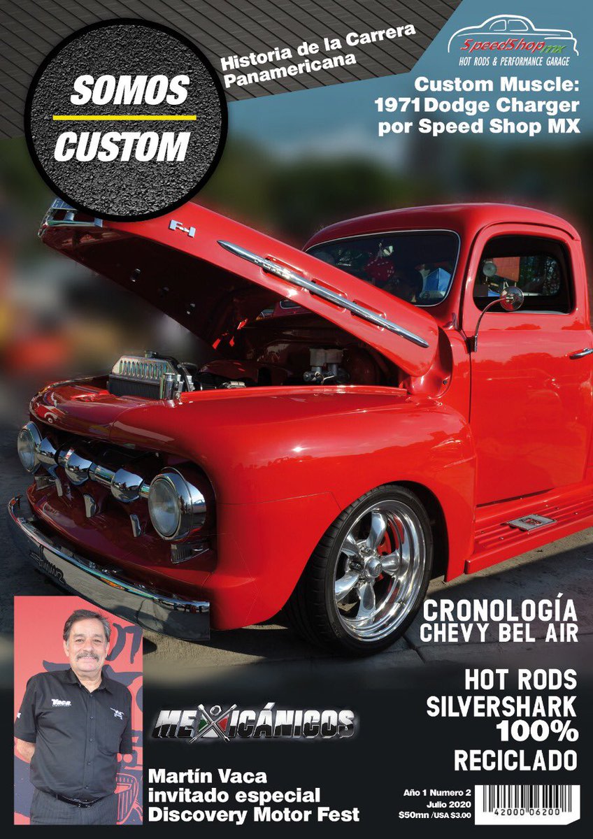 Somos_Custom's tweet photo. Orgullosos nuevamente les presentamos la segunda edición de nuestra revista oficial #SomosCustom 🔥🔥🔥

Descarga gratis!! 👉🏻 https://t.co/5fKqPWWEkS👈🏻

@Discovery @frankymostro @Fer_MillerH1 @Speedshop_mx @indianmotocycle @vak_innovation 
#QuédateEnCasa #RevistaSomosCustom https://t.co/qaYhcY1l9J