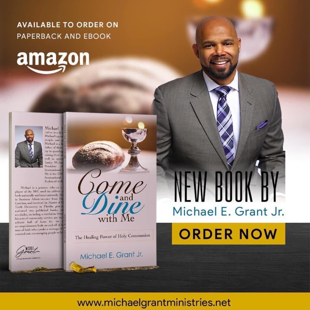 mgministries's tweet image. Today’s Trivia Winner Is.....Denise Cambridge
Answer: 20
You’ve won a “Come and Dine With Me” Book by Michael Grant Jr.
Inbox Us To Claim Your Prize
#Question6 #BirthdayCountdown