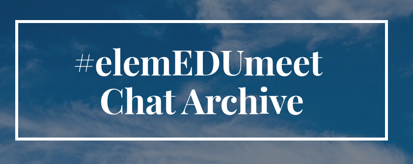 MarkNechanicky's tweet image. All #elemEDUmeet (including tonight's) archive is also posted on our website: bit.ly/3eLaaj8