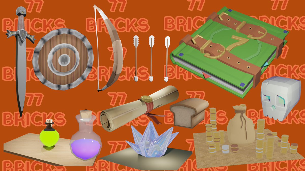3dwonders's tweet photo. I really liked this, check it out :
Made a few items in blender Feedback and retweets appreciated ๐ #RobloxDev #Roblox @Roblox #RobloxDevs #robloxdeveloper #RobloxDevRelations #blender #Blender3d https://t.co/hpw5ssdbRM
โ 77BRICKS (@77Bricks) Jul 7, 2020
