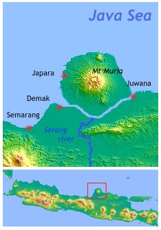 Akibat sedimentasi, lama kelamaan daratan Jawa dan Muria akhirnya menempel jadi satu dan menjadi seperti yang kita kenal sekarang.Mungkin aja aktivitas gempa tadi pagi ada hubungannya sama sisa-sisa pulau purba ini. Eh, nggak tau juga deng. Cuma berbagi trivia aja.