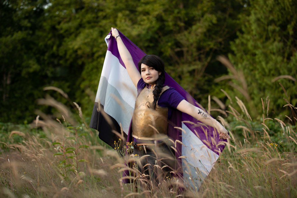 HazelTheWriter's tweet photo. Feel free to download and share these ones as long as you credit me when sharing! I’m hazelthewriter on most platforms. #percyjackson #reynaramirez #acereyna #asexual @rickriordan #pjo https://t.co/glZbeAO7Pw