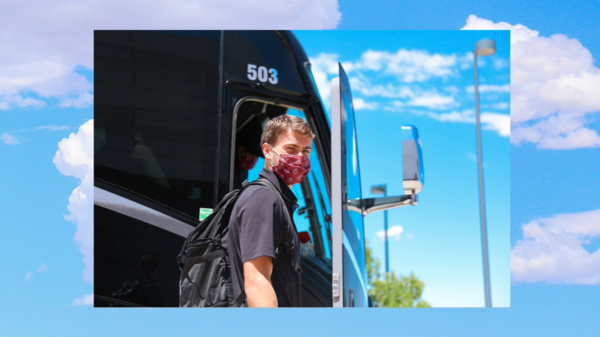 ColoradoRapids's tweet photo. It's go time ✈️

#MLSisBack | @ridehermes https://t.co/2b3zsjV1j6
