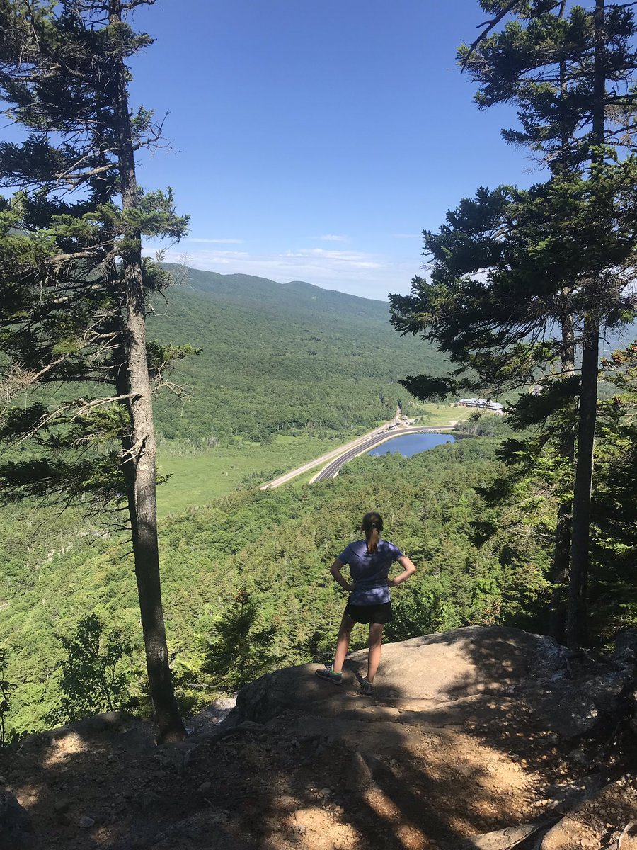 RobSmithTeach's tweet photo. What better thing to do on 4th of July weekend?? Hike a 4000 footer in NH!! Had the pleasure of hiking w/my daughter on Mt. Jackson. Beautiful day to hike, enjoy nature, and as she put it, “get some cross training in for @starsofma.” #mountains #hikingadventures #alwaysrepping https://t.co/AbPMfTokwF