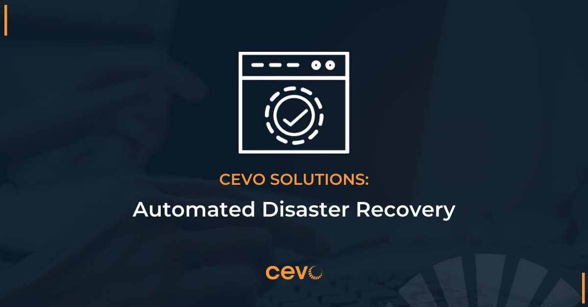 cevoaustralia's tweet image. Are your systems, apps &amp;amp; data protected if there was a major incident/outage?

Find out more about our AWS Automated Disaster Recovery  solution &amp;amp; how you can get started in 3 weeks. cevo.com.au/wp-content/upl…

#aws #disasterrecovery #cloudendure #cloudsolutions #automationsolutions