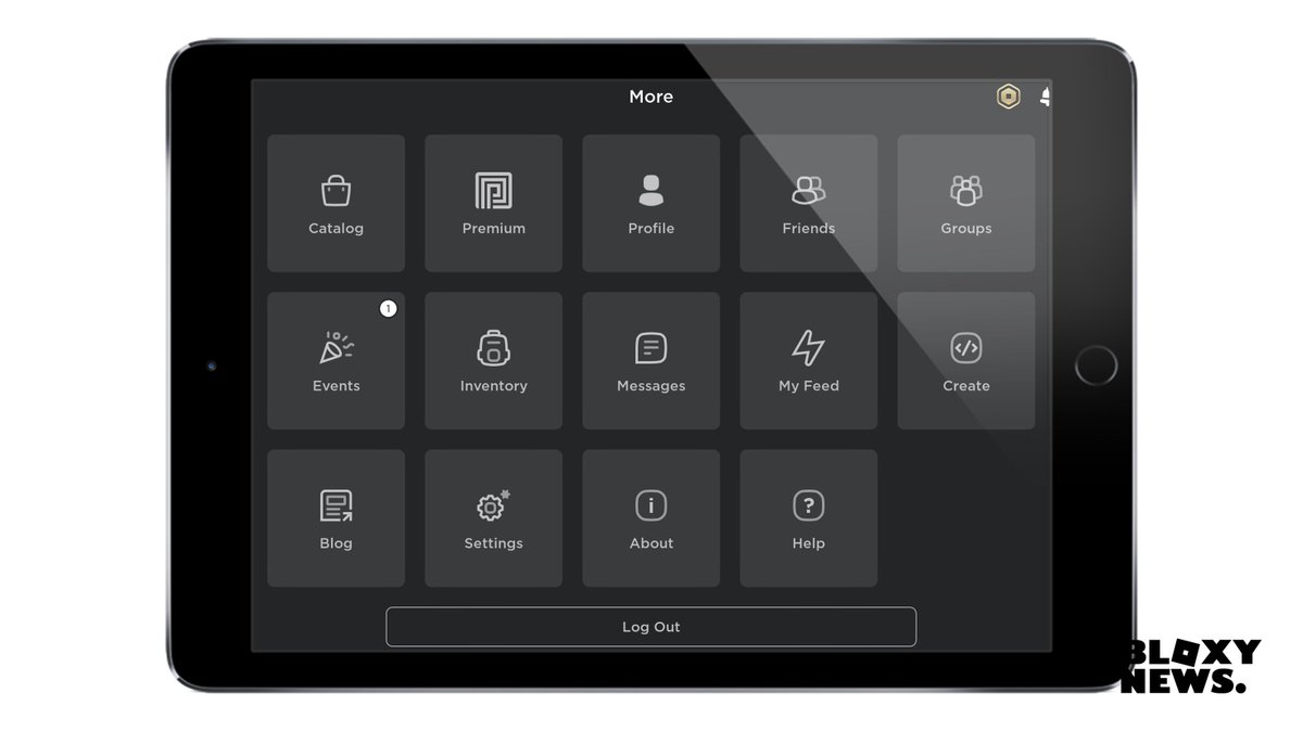 Bloxy News On Twitter The More Menu On The Roblox App On Mobile Devices Has Been Updated With Larger Buttons And New Icons - bloxy news on twitter the more menu the bloxy news roblox Bloxy News On Twitter The More Menu On The Roblox App On Mobile Devices Has Been Updated With Larger Buttons And New Icons - the bloxy news roblox