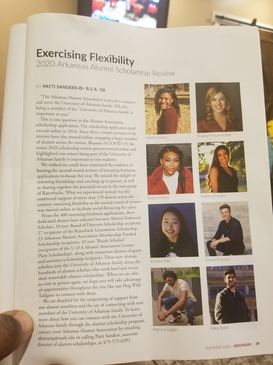 DrJeffGiovanni's tweet photo. Soooo, my @UniversityOfArk Alumni magazine comes &amp; guess who I see?!?!? My beautiful daughter &amp; future fellow UA Alum, EMIRRA!! Alumni Scholarship!! Blessed! God is Good! @korillene #ProudFather #girldad #STEMulation @eliseharris_
@JordanFlanigan1 @FlaniganJaden @JPSHurricane https://t.co/77kqPfTVs1